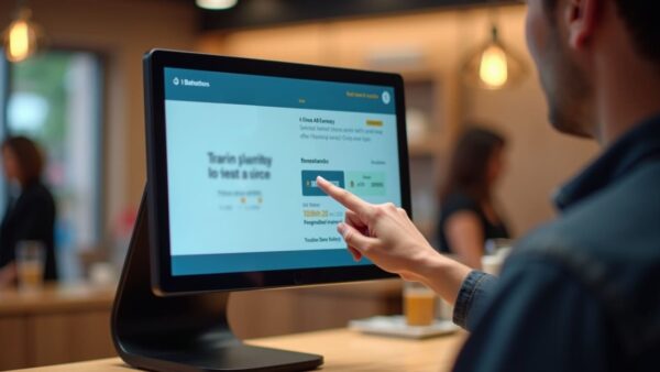 pos touch screen programma fedelta